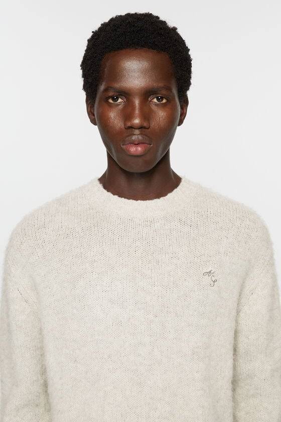 Acne Studios Wollpullover mit Rundhalsausschnitt Clearance-Verkauf