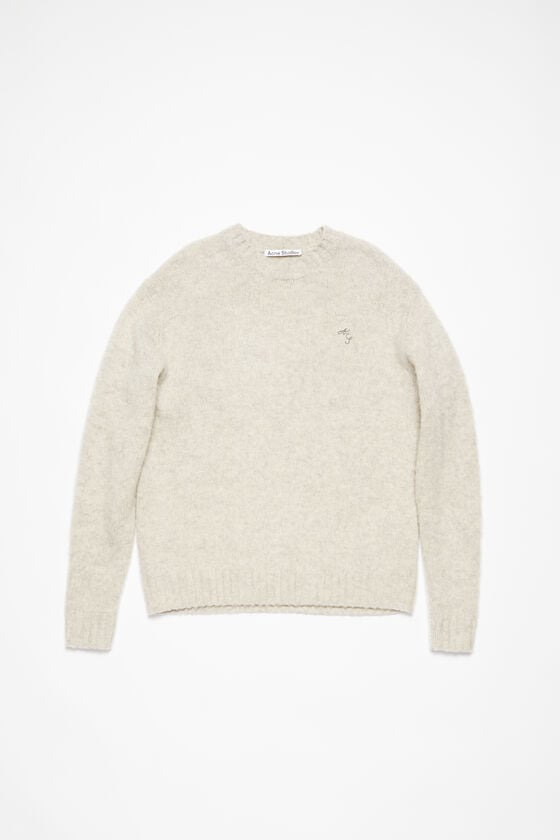 Acne Studios Wollpullover mit Rundhalsausschnitt Clearance-Verkauf