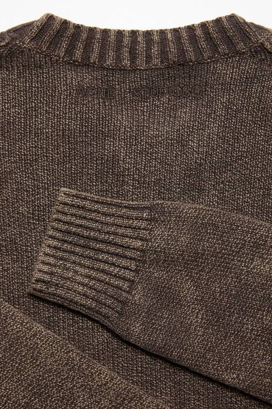 Acne Studios Pullover mit Acid-Waschung Fabrikladen