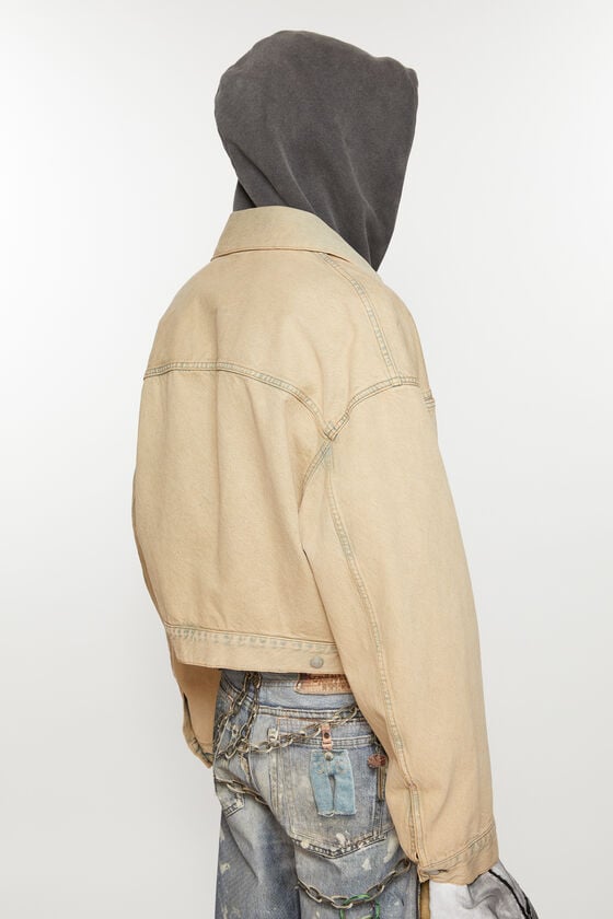 Acne Studios Jeansjacke - Oversized Croppped Fit Limitierter Zeitrabatt