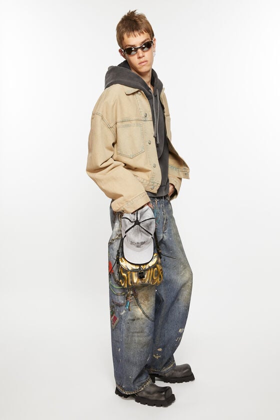Acne Studios Jeansjacke - Oversized Croppped Fit Limitierter Zeitrabatt