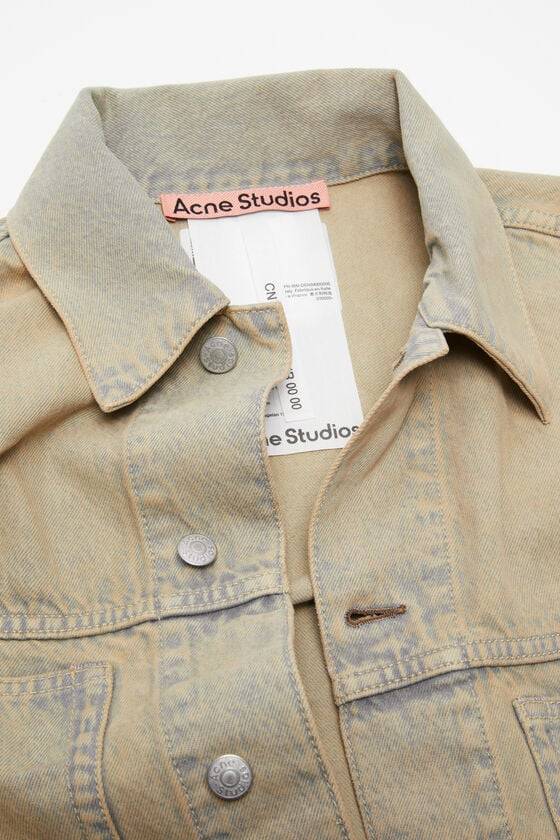 Acne Studios Jeansjacke - Oversized Croppped Fit Limitierter Zeitrabatt