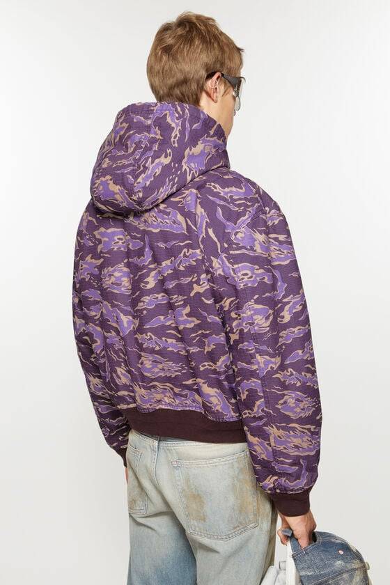 Acne Studios Gefütterte Jacke mit Kapuze Günstig kaufen