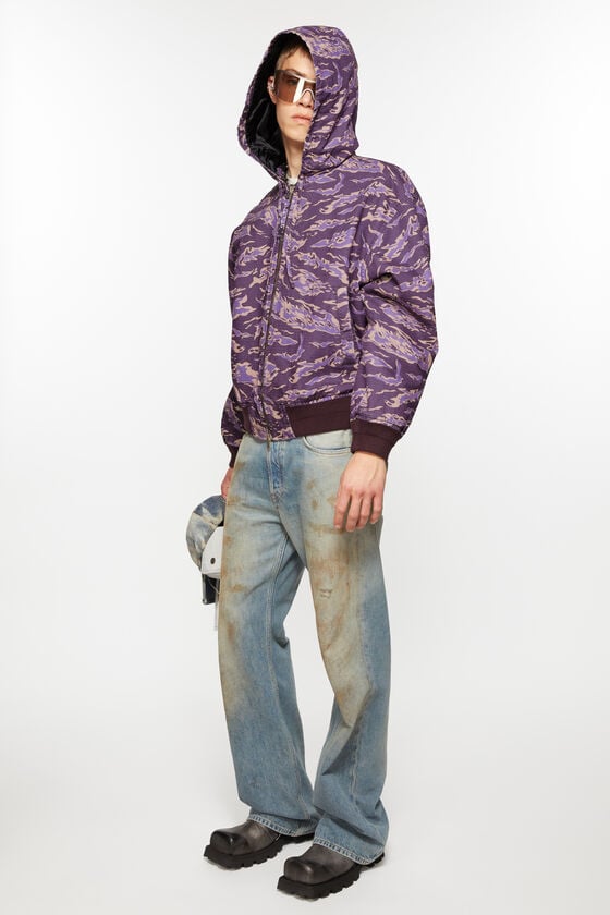Acne Studios Gefütterte Jacke mit Kapuze Günstig kaufen