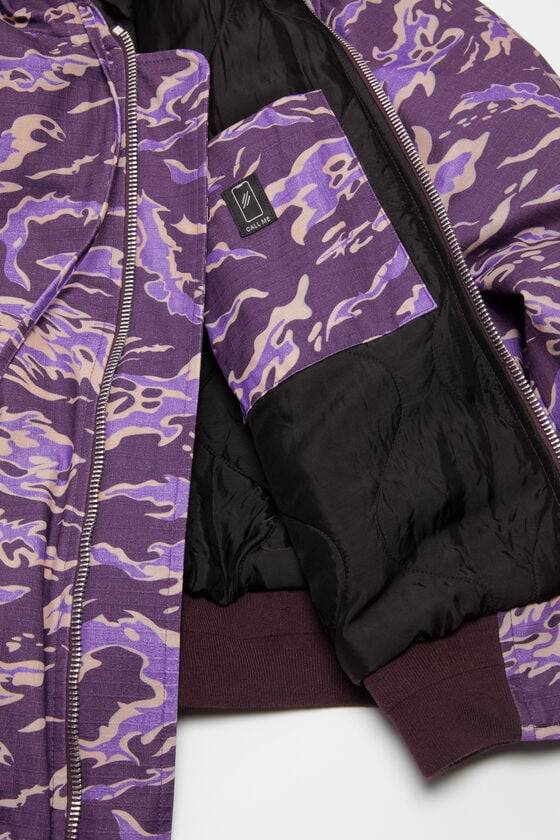 Acne Studios Gefütterte Jacke mit Kapuze Günstig kaufen