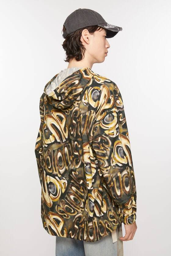 Acne Studios Kapuzen-Jacke mit Logo Online Shopping