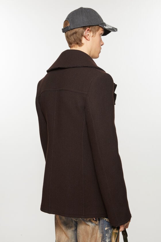 Acne Studios Wollmantel mit Reißverschluss Exklusivangebot
