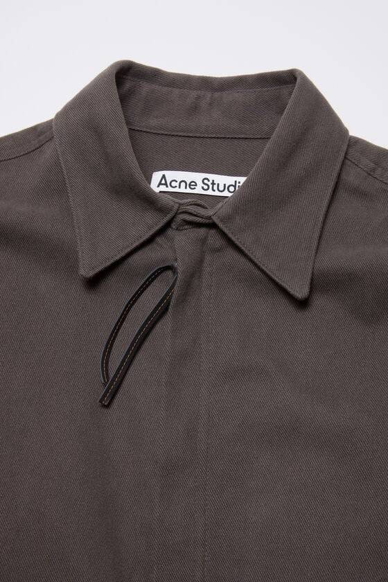 Acne Studios Twill Zipper Overshirt Jacke Black Friday