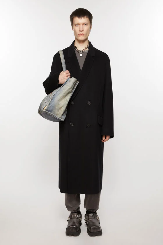 Acne Studios Zweireihiger Wollmantel