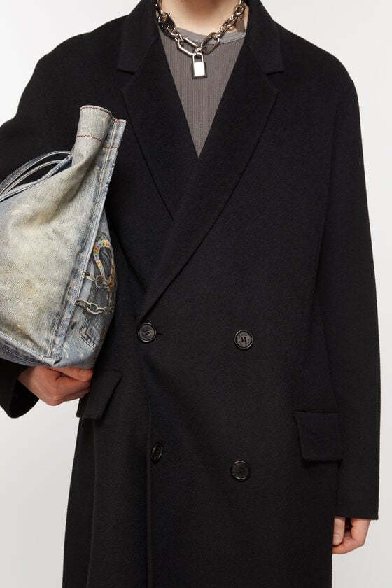 Acne Studios Zweireihiger Wollmantel Weihnachtsangebot