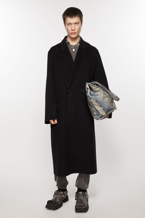 Acne Studios Zweireihiger Wollmantel Weihnachtsangebot