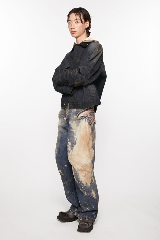 Acne Studios Jeansjacke – Übergroße Passform Osterangebot