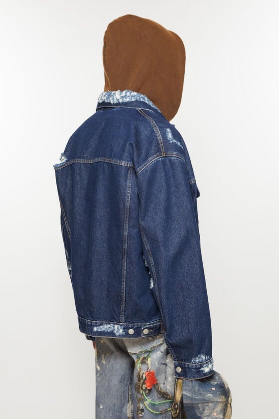 Acne Studios Jeansjacke im Distressed-Look - Entspannte Passform Muttertagsangebot