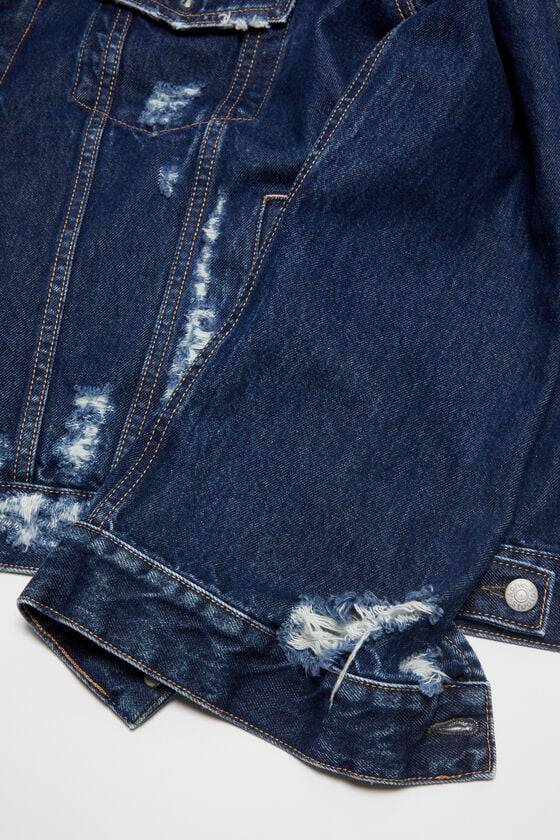 Acne Studios Jeansjacke im Distressed-Look - Entspannte Passform Muttertagsangebot