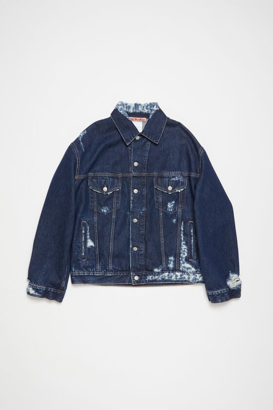 Acne Studios Jeansjacke im Distressed-Look - Entspannte Passform Muttertagsangebot