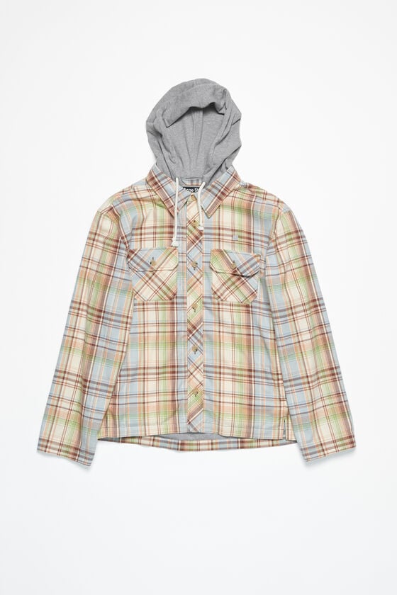 Acne Studios Überhemdjacke mit Kapuze Unisex Lagerräumung