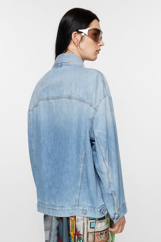 Acne Studios Denimjacke – Oversized Unisex-Passform Blitzangebot
