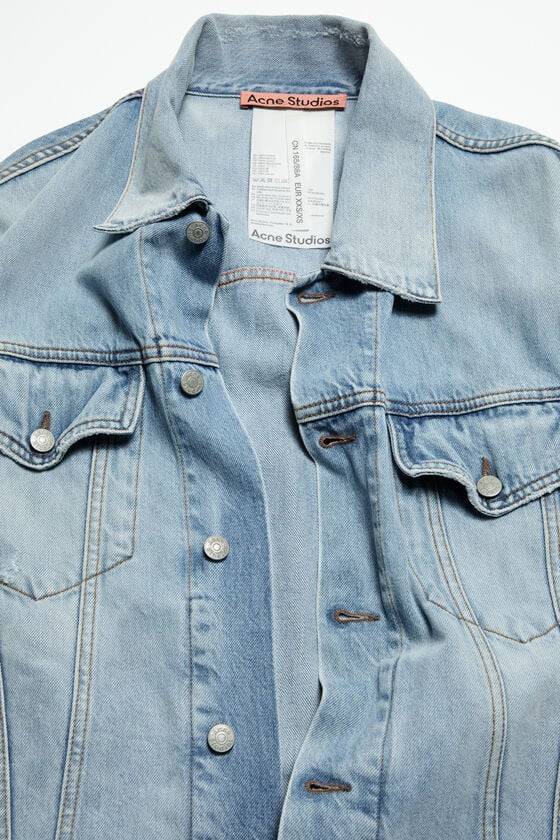 Acne Studios Denimjacke – Oversized Unisex-Passform Blitzangebot