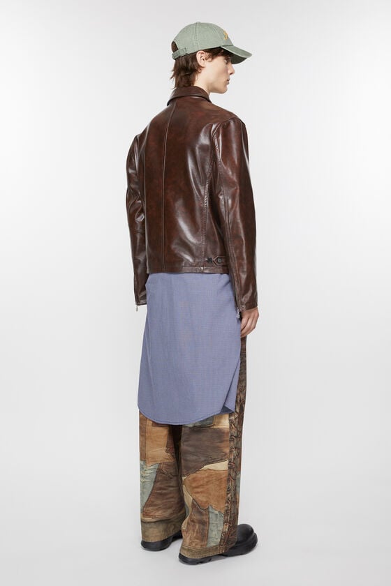 Acne Studios Lederjacke Große Rabatte