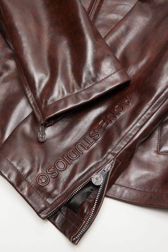 Acne Studios Lederjacke Große Rabatte