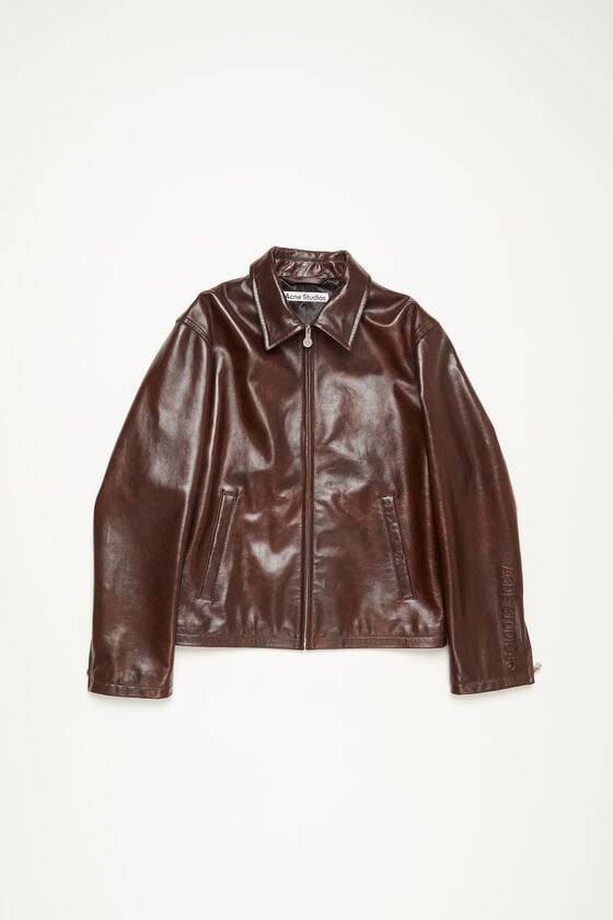 Acne Studios Lederjacke Große Rabatte