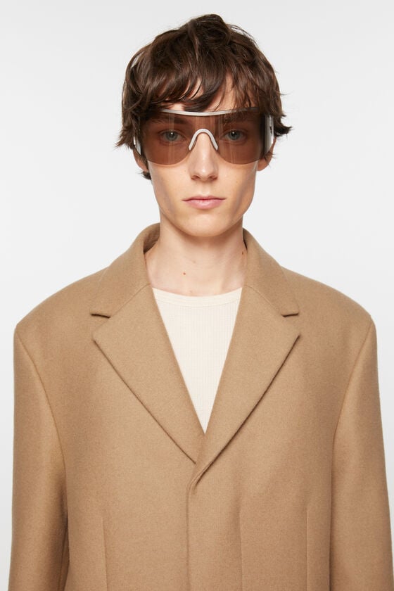 Acne Studios Einreihiger Wollmantel Neuheiten