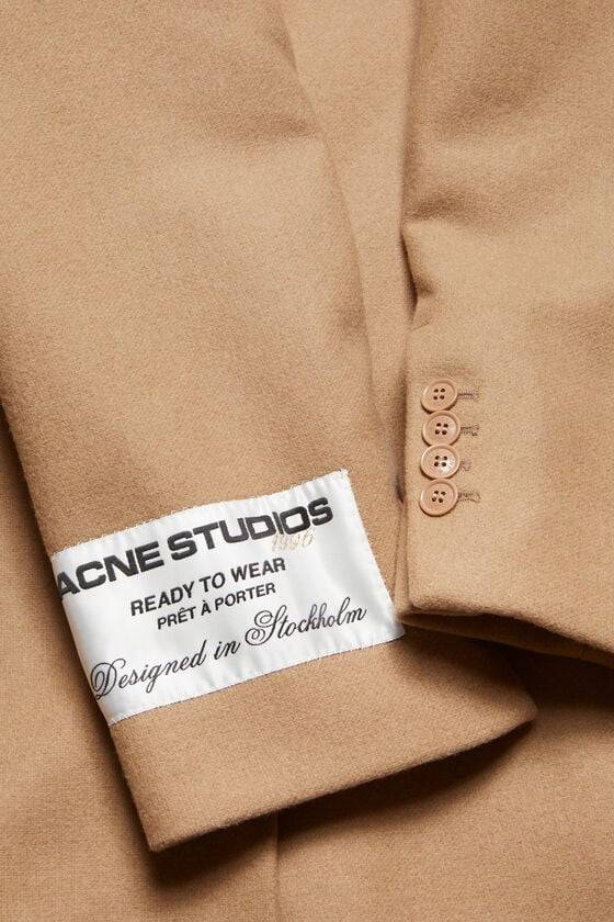 Acne Studios Einreihiger Wollmantel Neuheiten