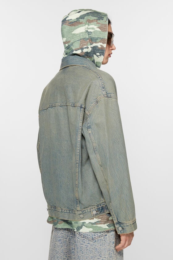 Acne Studios Oversized-Denimjacke Tägliche Deals