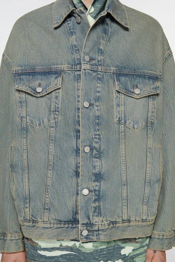 Acne Studios Oversized-Denimjacke Tägliche Deals
