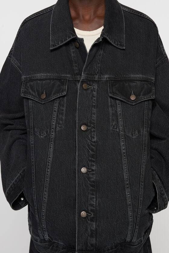 Acne Studios Denimjacke – Oversized Unisex-Passform Sonderangebote