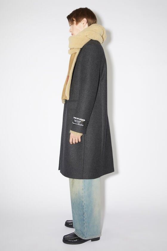 Acne Studios Einreihiger Mantel aus Woll-Mix Riesige Ersparnisse