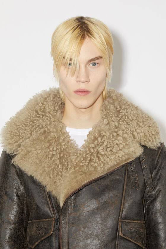 Acne Studios Lammfelljacke VIP-Rabatte