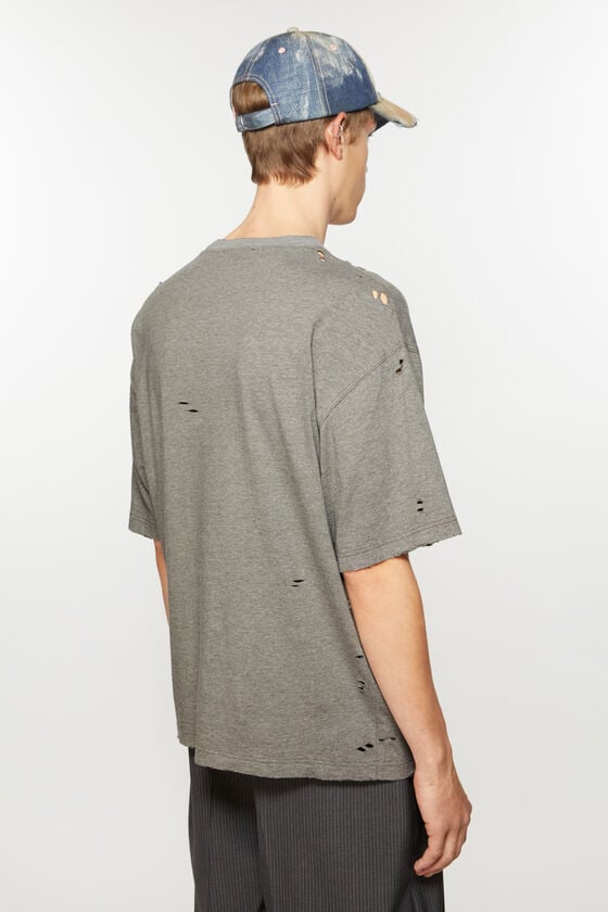 Acne Studios Logo-T-Shirt – lockere Passform Super Sparpreis