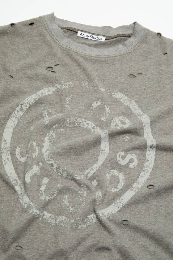 Acne Studios Logo-T-Shirt – lockere Passform Super Sparpreis