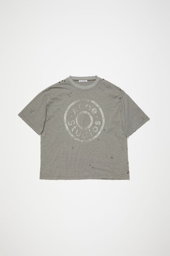 Acne Studios Logo-T-Shirt – lockere Passform Super Sparpreis