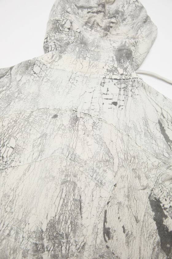 Acne Studios Gefärbter Pullover mit Reißverschluss Begrenzte Freigabe