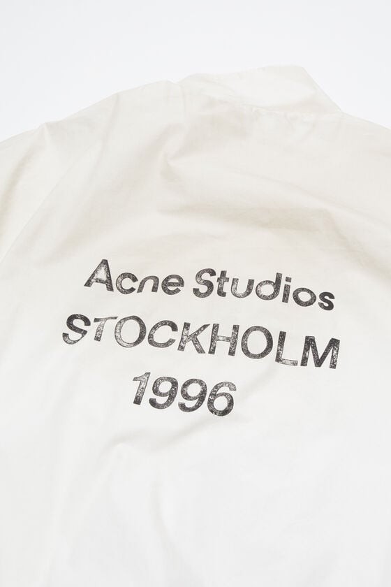 Acne Studios Jacke mit Reißverschluss und Logo Vierteljährliche Förderung