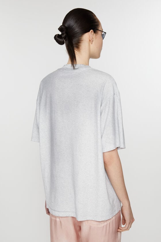 Acne Studios Logo-T-Shirt – lockere Passform Super Rabatt