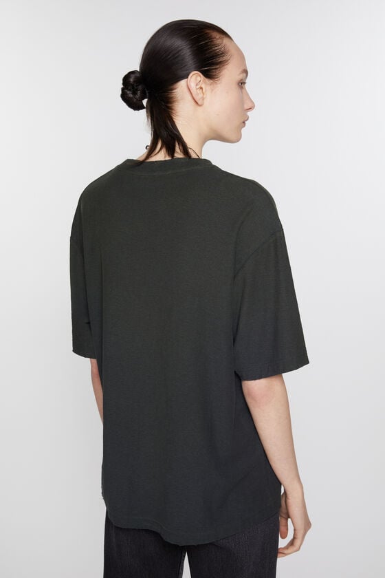 Acne Studios Logo-T-Shirt – lockere Passform Fabrikladen
