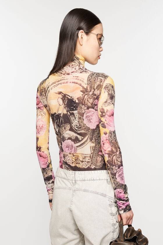 Acne Studios Bedrucktes T-Shirt Begrenzt auf 3 Tage