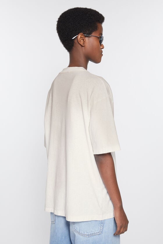 Acne Studios Logo-T-Shirt – lockere Passform Speichern exportieren