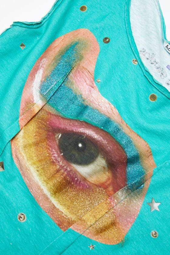 Acne Studios Bedrucktes Tanktop 50% Rabatt für begrenzte Zeit