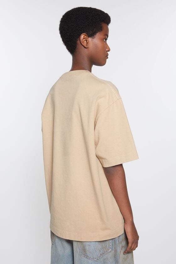 Acne Studios T-Shirt Stamp-Logo - lockere Passform Rabatte dieses Monats