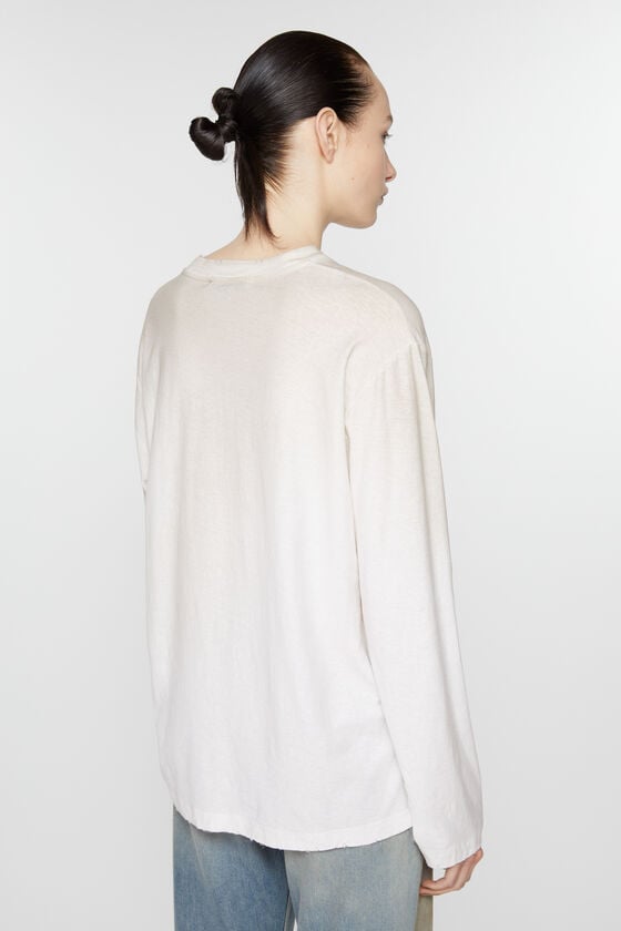 Acne Studios Logo-T-Shirt – lockere Passform Outlet
