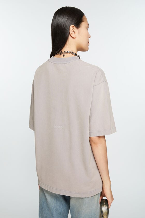 Acne Studios T-Shirt mit Rundhalsausschnitt - Entspannte Unisex-Passform Auslauf