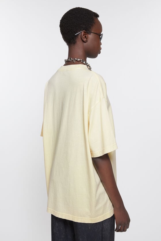 Acne Studios Verschwommenes Logo-T-Shirt - Entspannte Unisex-Passform Hotsell