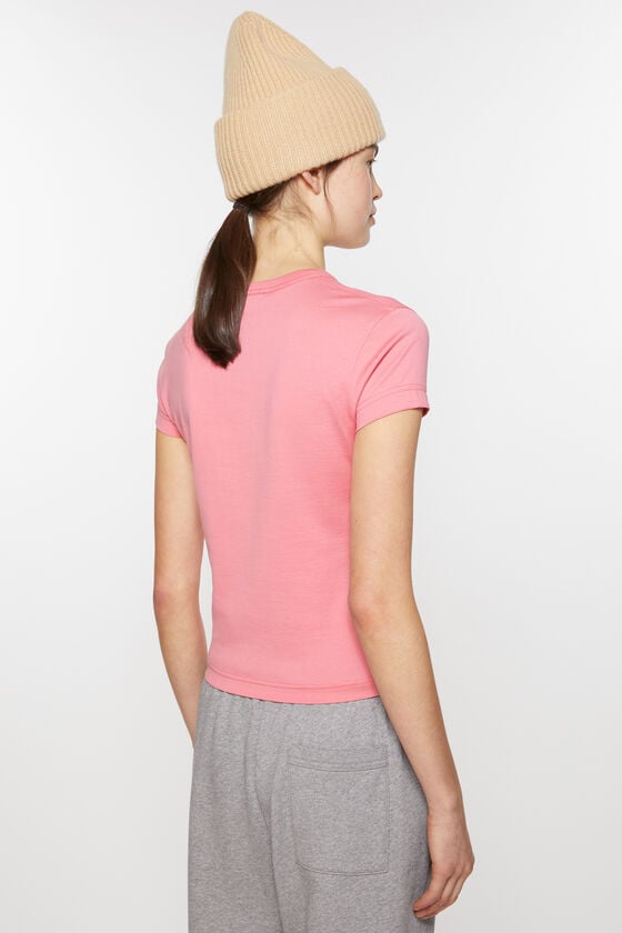 Acne Studios T-Shirt mit Rundhalsausschnitt - Taillierte Passform Unisex Versandkostenfrei
