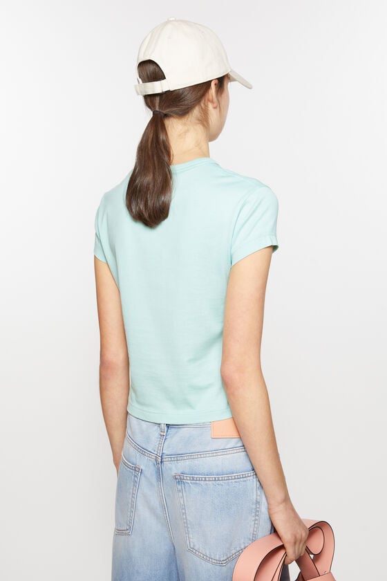 Acne Studios T-Shirt mit Rundhalsausschnitt - Taillierte Passform Unisex Großer Ausverkauf