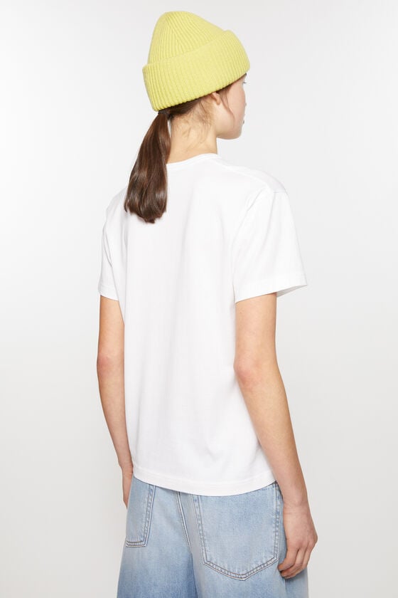 Acne Studios T-Shirt mit Rundhalsausschnitt - Normale Passform Unisex Flash Sale