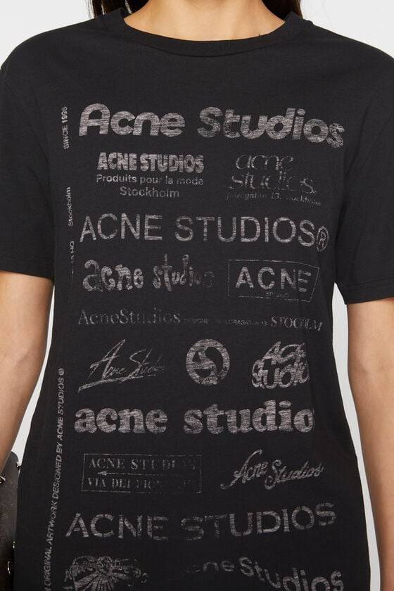 Acne Studios Logo-T-Shirt – lockere Passform Cyber Monday